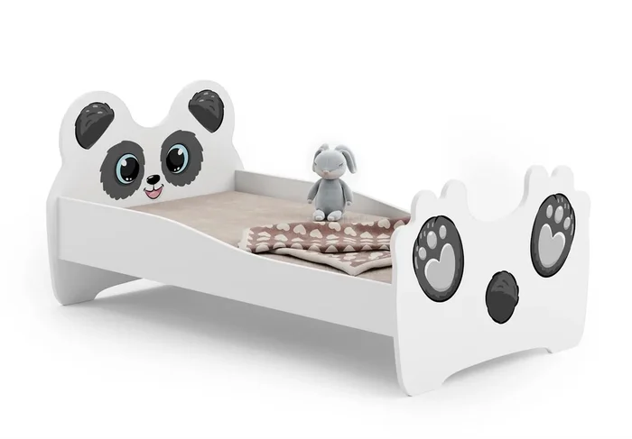 Cama Infantil ANIMALS KSB015 80x144x70 Blanco
