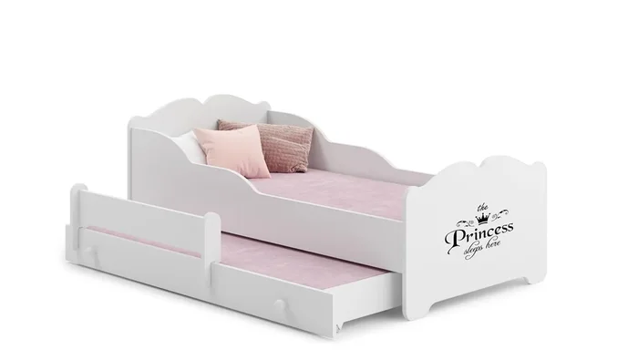 Cama Infantil ANNA KSB001 85x164x63 Blanco