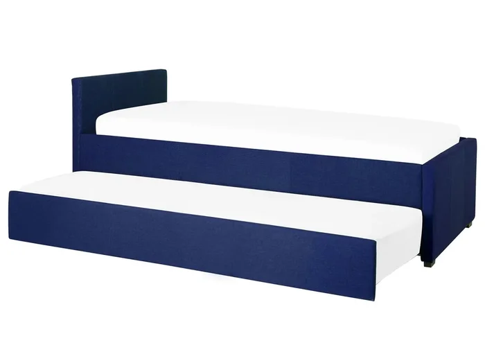 Cama nido Tela MARMANDE 90 x 200 cm Azul marino