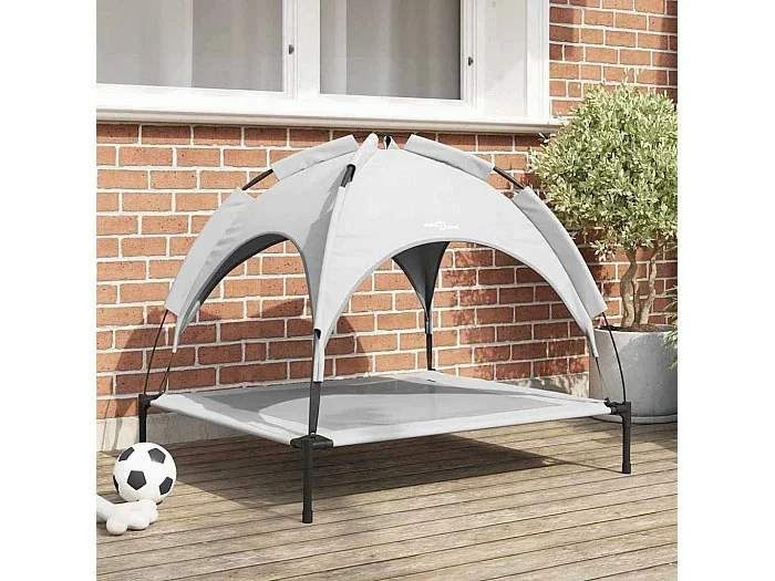 Cama para perro Plateado l Acero