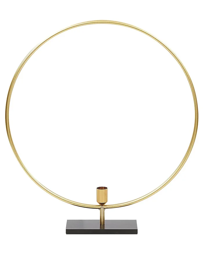 Candle Holder SERAM Metal 45 cm Gold