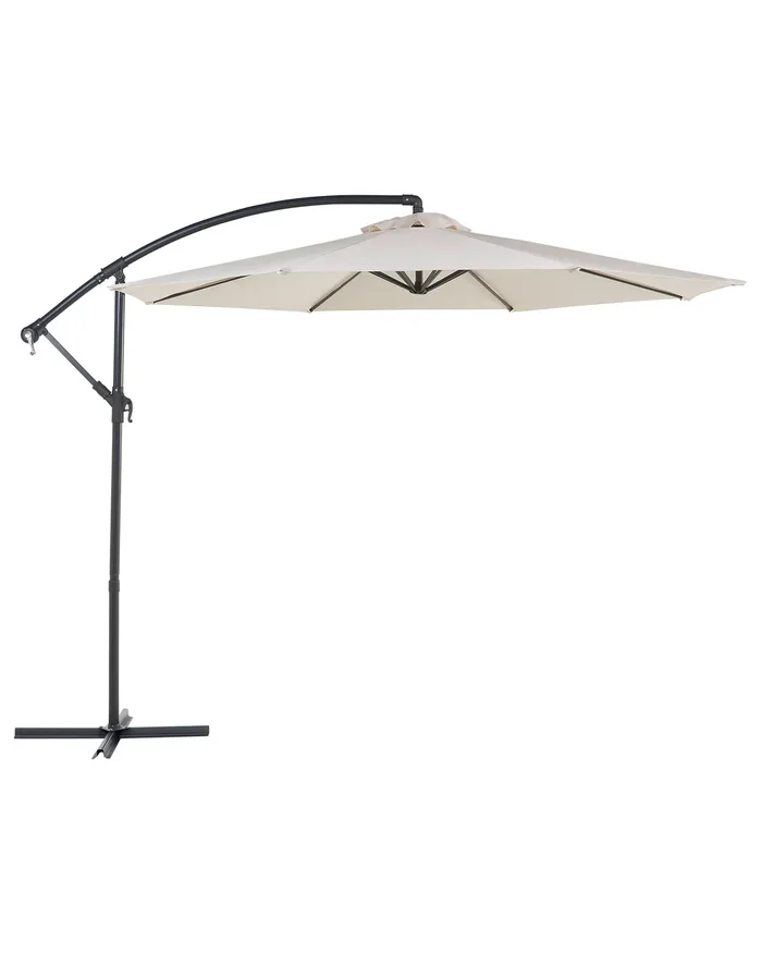 Cantilever Parasol 300 cm RAVENNA Light Beige