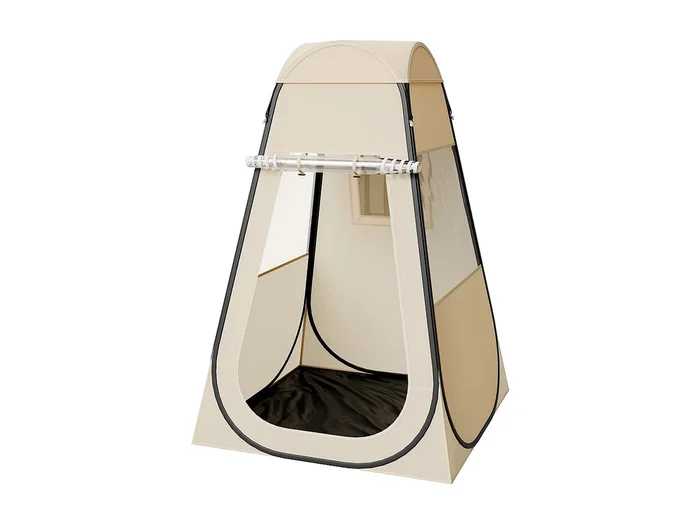 Carpa de Deporte SucceBuy Transparente 120 x 120 cm Carpa Burbuja Pop Up para 1 Persona, Refugio Exterior con Alfombra de Suelo, Cubierta Superior