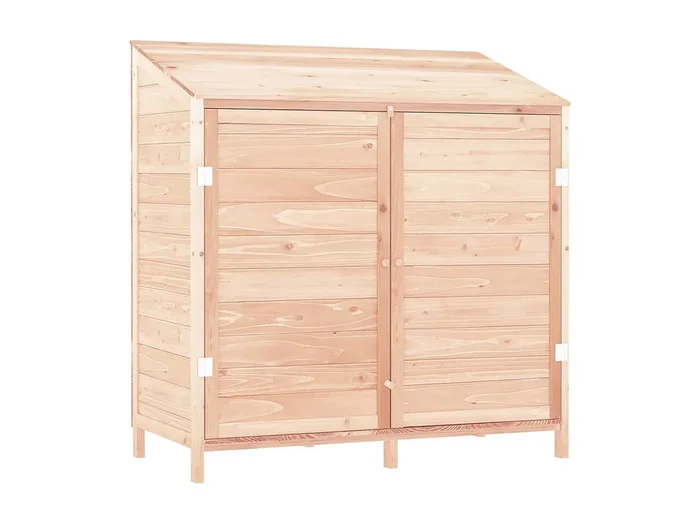 Caseta de jardín 102 x 52 x 112 cm madera maciza de abeto marrón 02_0044039