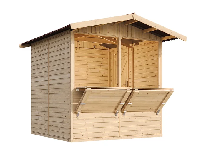 Caseta de Jardín de Madera 253x263cm/4 m2 – TIMBELA M149