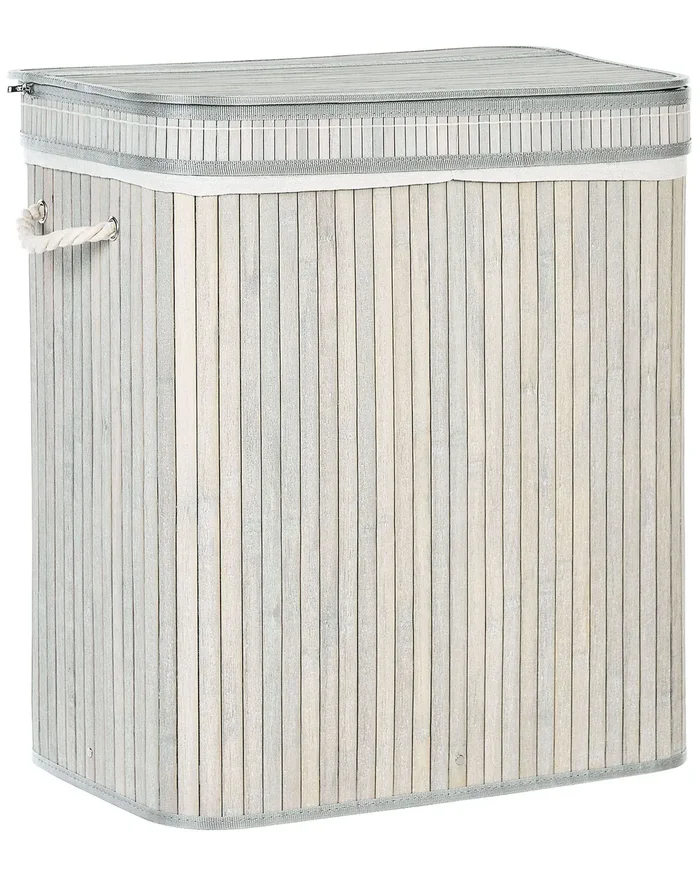 Cesta KALTHOTA Madera de bambú Gris 100 L