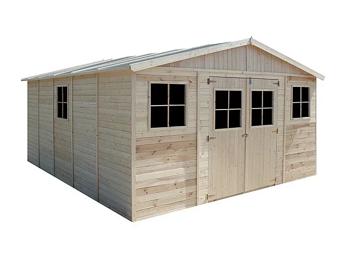 Cobertizo de madera – A246x418x522cm/20m2 – TIMBELA M333