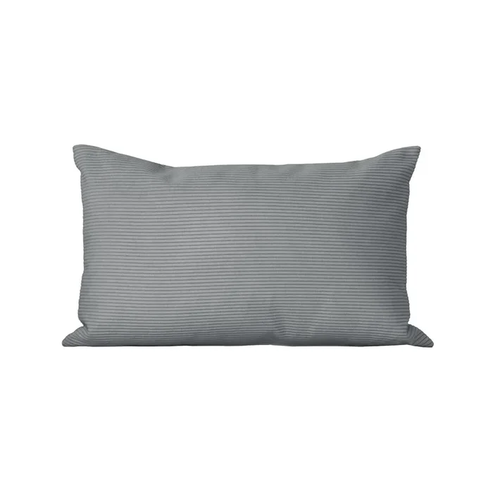 Cojín rectangular 30x50cm pana gris Dune