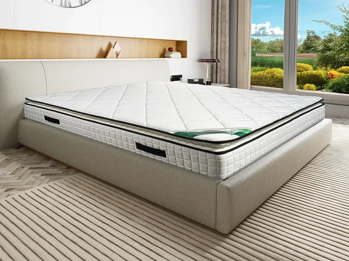 Colchón de 180 x 200 cm de espuma y tejido de bambú de 23 cm de grosor – ADANA de NATUREA