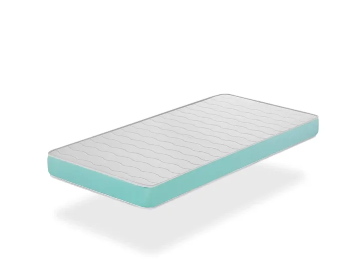 Colchon de espuma transpirable 80X160 TUBKAL, Altura 14 CM, Ergonomico y adaptable