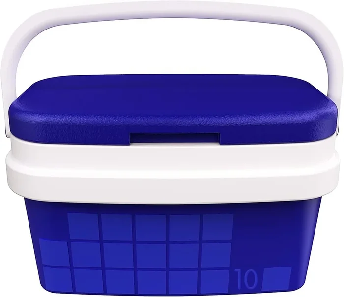 COM-FORT HOUSE – Nevera Portátil con Asa Rígida – Porta Alimentos para Camping, Playa, Acampada – Capacidad 10L