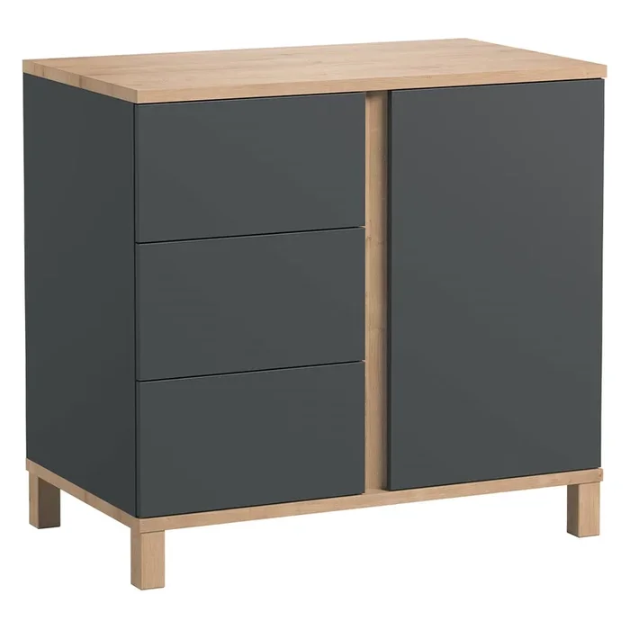 Cómoda con 3 cajones y 1 puerta – L90 cm – Altitude