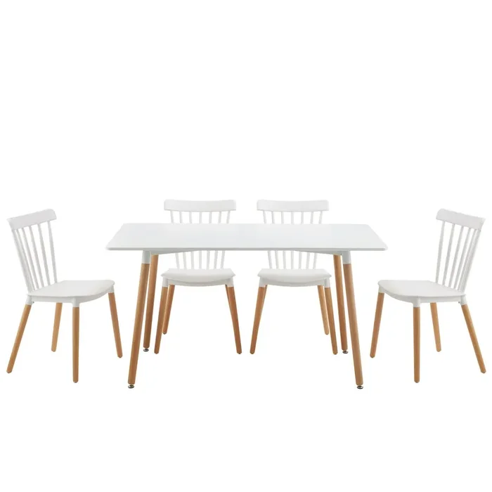 Conjunto de mesa con 4 sillas FATIMA