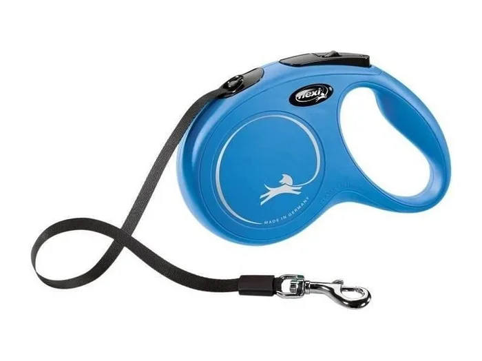 Correa con correa – Talla M – 5 m – Azul