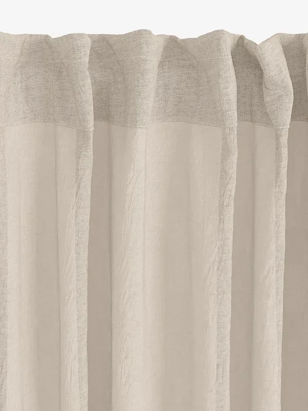 Cortina BOLMEN 1x140x300 ondulado gris cálido