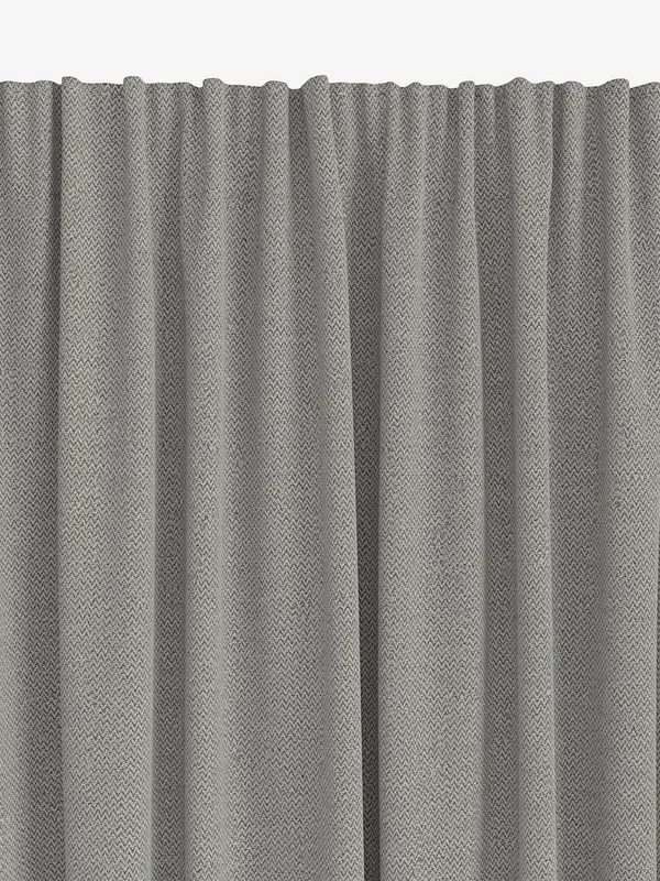 Cortina SAVALEN 1x140x245 chenilla gris