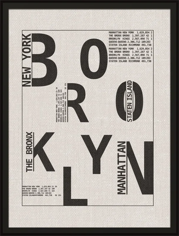 Cuadro BROOKLIN 40x30cm marca MARCOMUEBLE