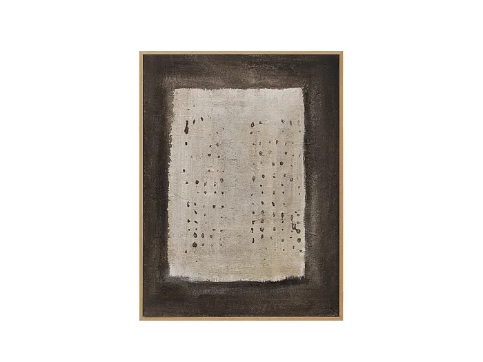 Cuadro decorativo sobre lienzo de algodón pintado artesanalmente con pintura al oleo sin marco de 60x80cm – GAIA – DECOWOOD