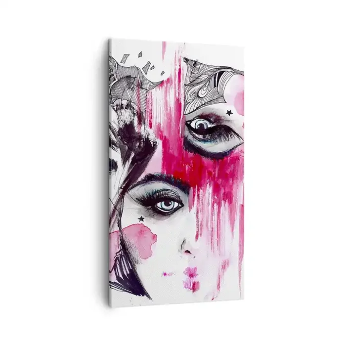 Cuadro sobre lienzo – Impresión de Imagen – , – 45×80 cm