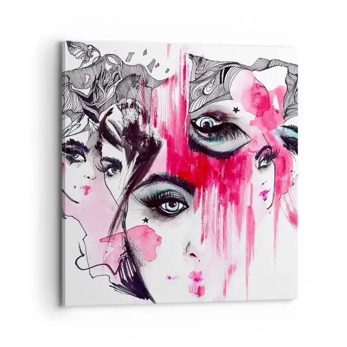 Cuadro sobre lienzo – Impresión de Imagen – , – 70×70 cm