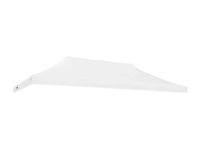 Cubierta impermeable blanca de 2 x 3 pulgadas para techo de gazebo plegable (reemplazo 49483)