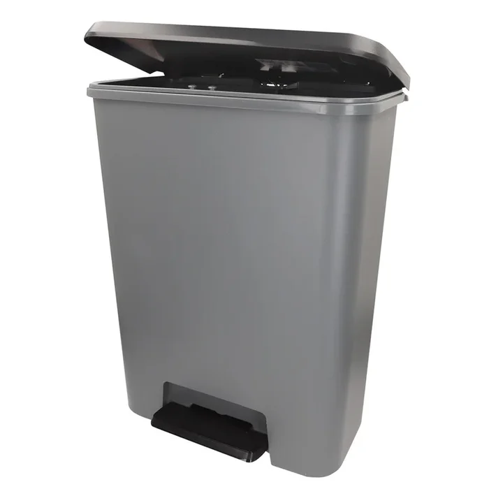 Curver Cubo de basura Compatta 50L gris