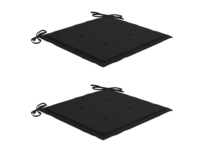 Danaë Set comedor de jardín plegable 3 piezas madera de teca cojines