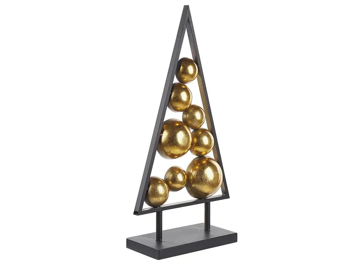 Decoración de Navidad RANUA Árbol de Navidad 65 cm Dorado