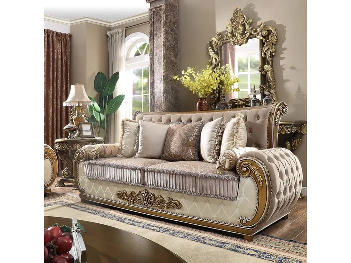 Delora Bronze Sofa