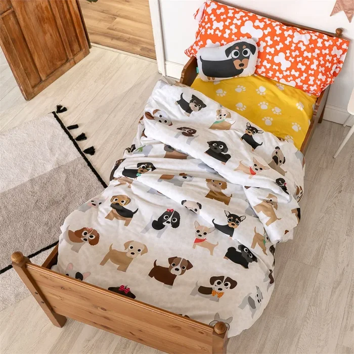 Dogs Juego nórdico 155×220 Multicolor