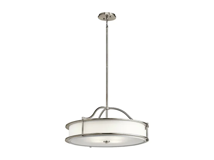 Elstead Emory 4 Ljus Semi Flush Runt Tak Pendelljus Tenn, E27