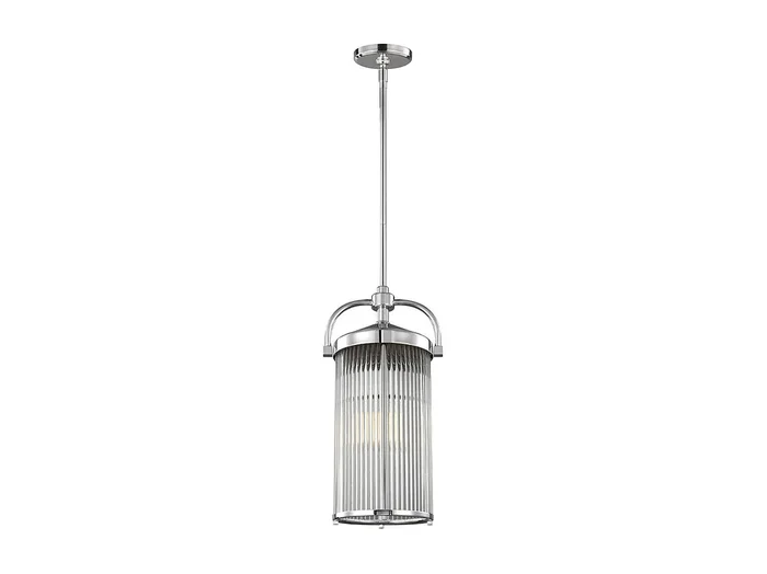 Elstead Paulson 3 Ljus Taklampa Krom IP44, G9