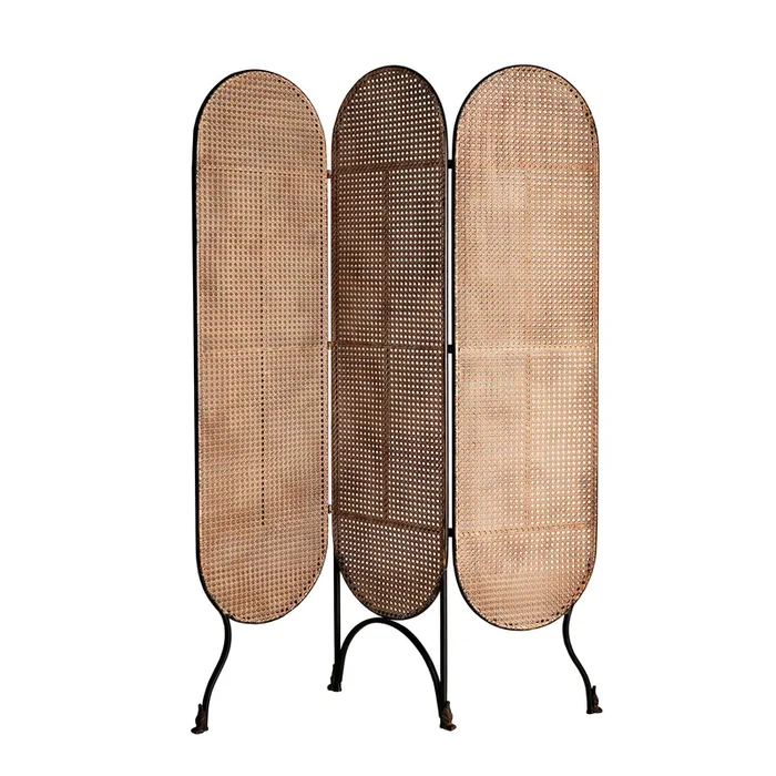 Elstob Parabán, de Hierro, en color Negro/Oro, de 132x2x179cm – Lastdeco