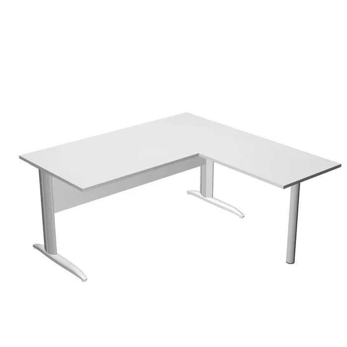 Escritorio PRESTO LATERAL color blanco 160cm