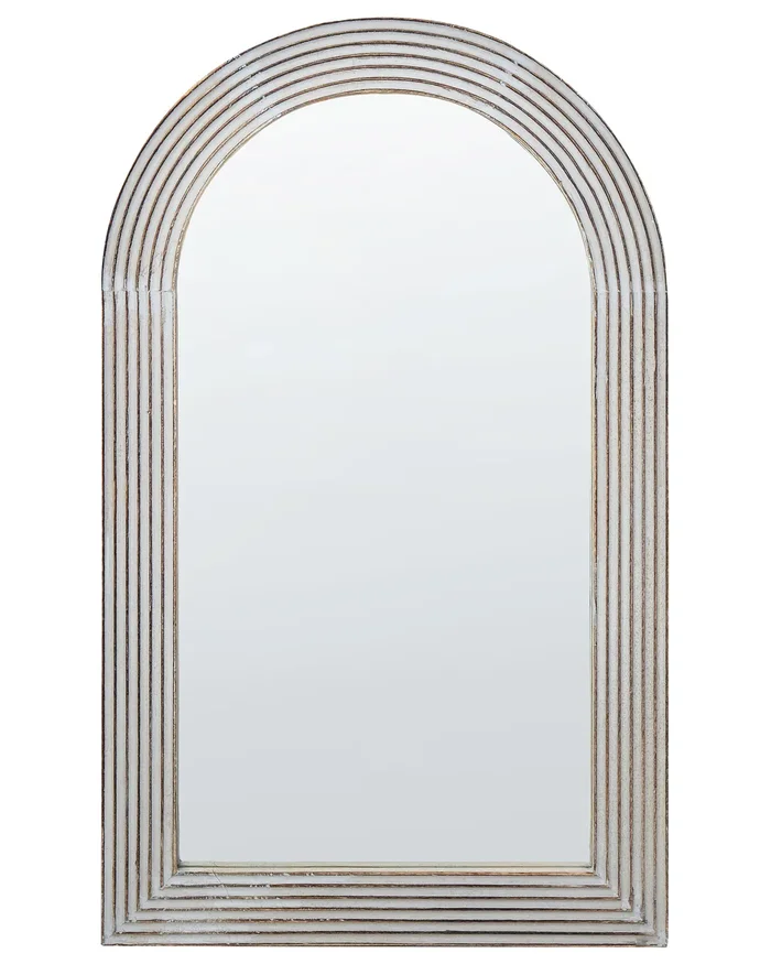 Espejo CHANDON 65 cm 107 cm Madera de mango Blanco
