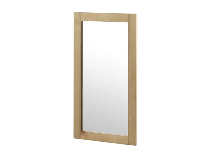 Espejo de madera de abedul natural
