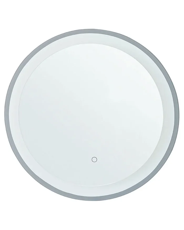 Espejo de maquillaje BRINAY 58 cm 58 cm Plateado