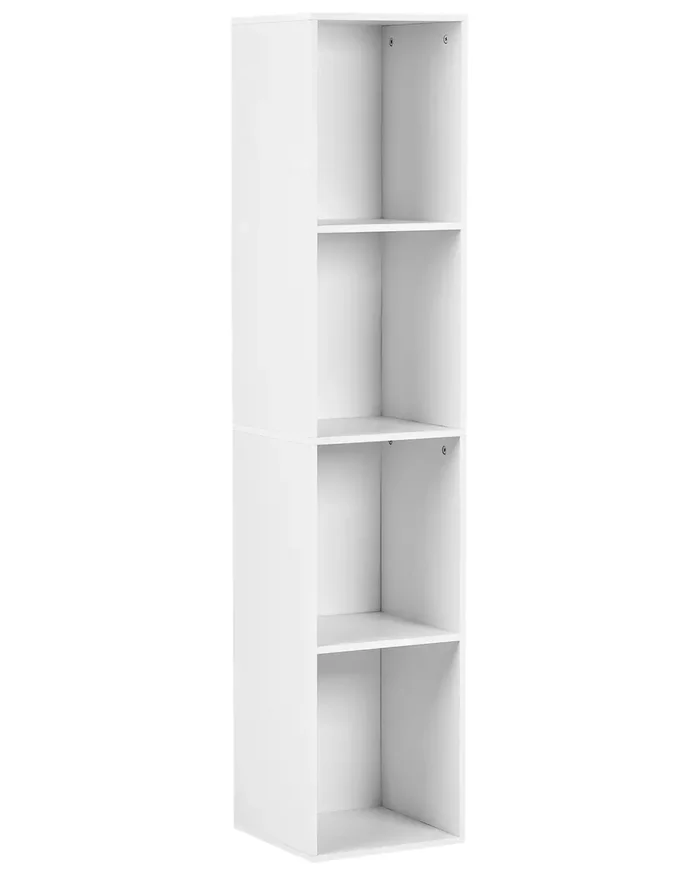 Estantería con 4 baldas WINNIPEG 143 cm Blanco
