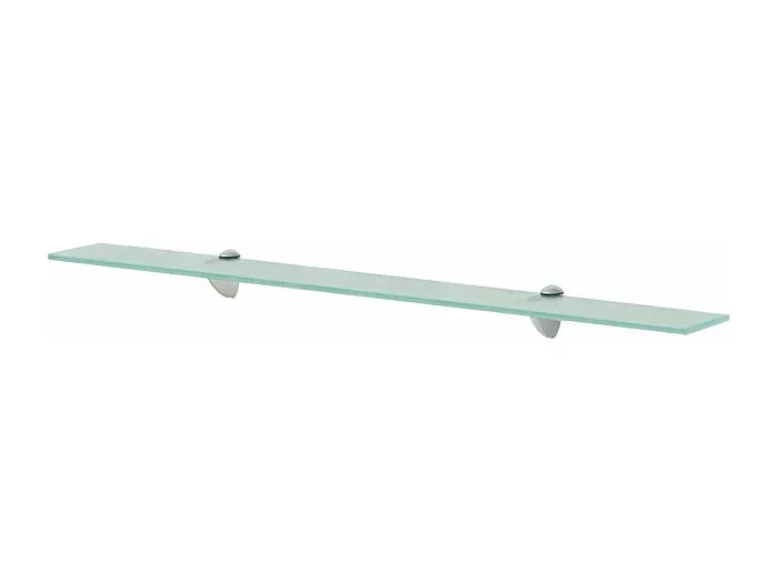 Estantería de pared de diseño en vidrio 90×20 cm 8 mm 2702149/2