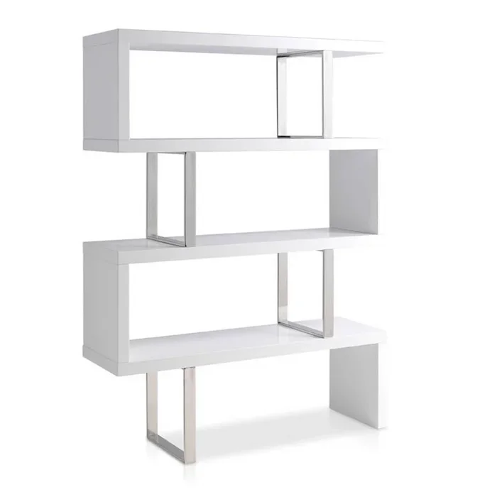 Estantería Lacada en Blanco de la Colección Elegance