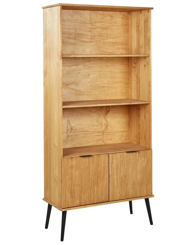 Estantería TIMMINS Madera de pino 190 cm Marrón
