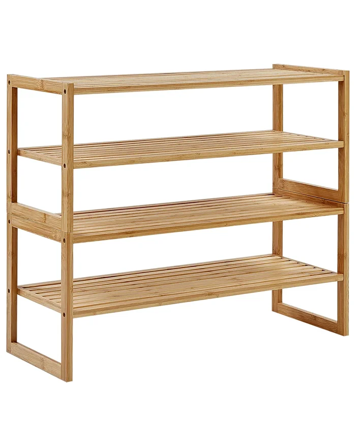 Estantería UVALDA Madera de bambú Marrón claro