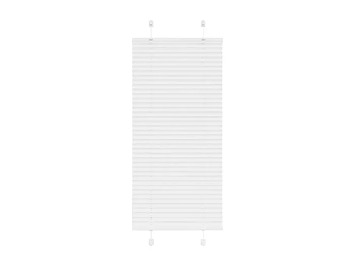 Estor plisado blanco 60×150 cm ancho tela 59,4 cm poliéster