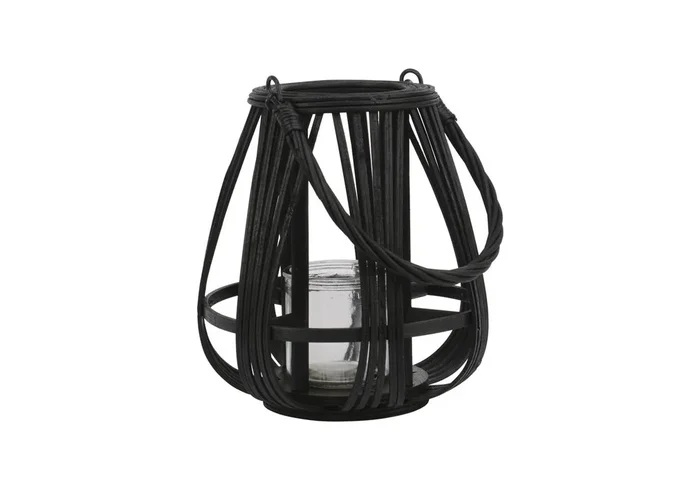 Farolillo BAHARI color negro 23cm