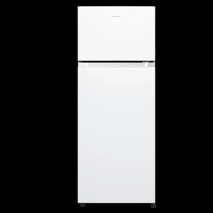 FG-219B Firgorifico 2 Puertas Blanco 1,435x55x54,2c, Clasificacion Energetica A+/f, N/st, Capacidad Total 206 Litros , Ciclico , Tirador Integrado , Doble Puerta Reversible , Patas Regulables En Altura- Infiniton