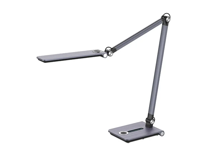 Flexo Articulable Dardo Gris Led Dimable Con Memoria Color