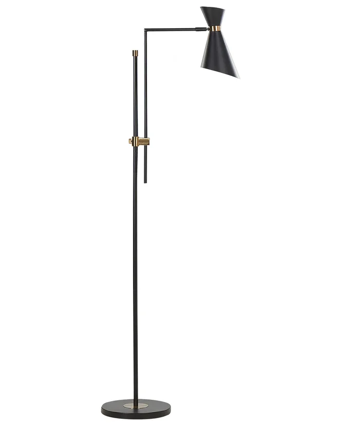 Floor Lamp MELAWI Metal Black