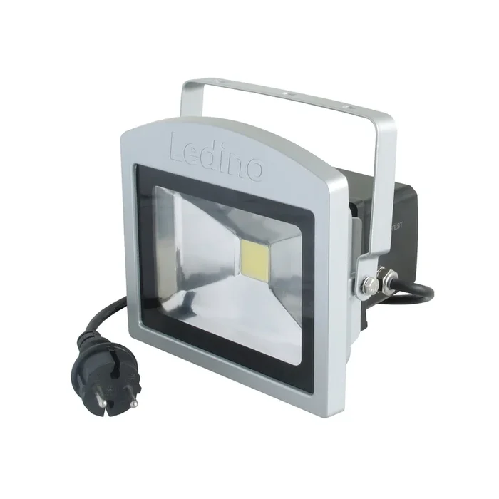 Foco LED Benrath NB, luz emergencia con batería recargable