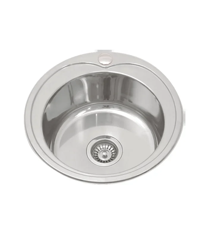 Fregadero de un seno en inox Tailandia 18 cm(alto)49 cm(ancho)37 cm(largo)