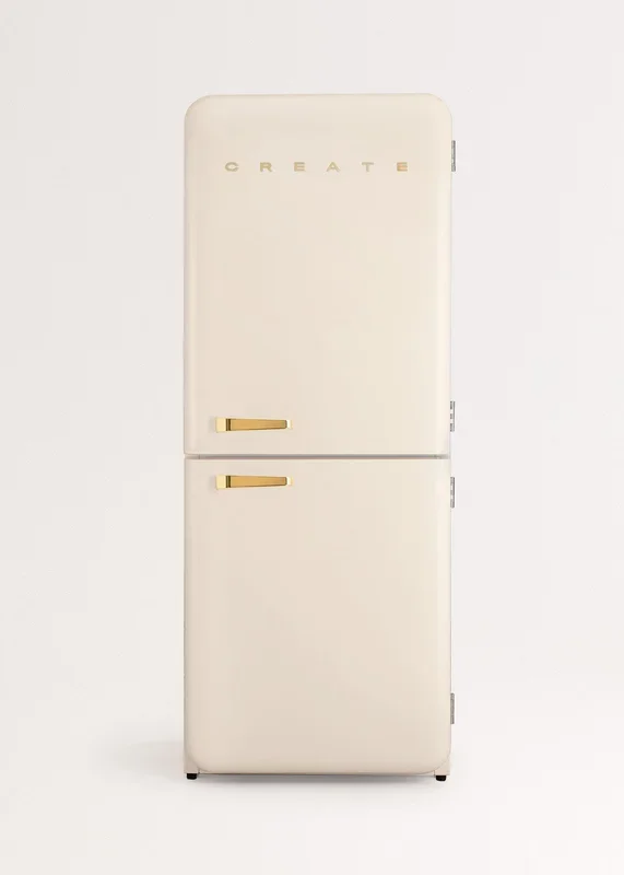 FRIDGE RETRO COMBI – Frigorífico combi de estilo retro 401L